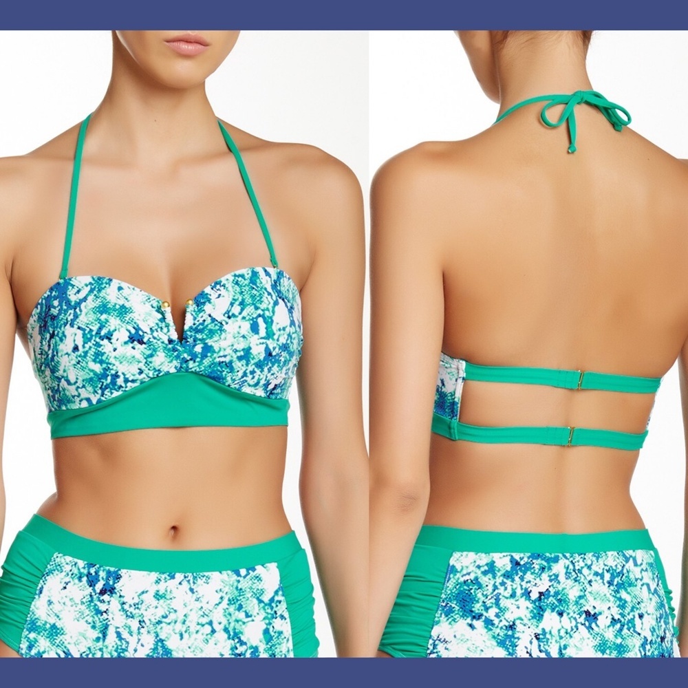 NEW Tart‎ Arhrodie Bandeau Top in Pixel Reptile [SZ Large ]